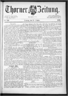Thorner Zeitung 1889, Nr. 246 + Beilage