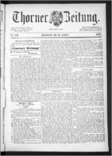 Thorner Zeitung 1889, Nr. 251