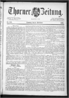 Thorner Zeitung 1889, Nr. 258 + Beilage