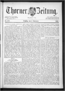 Thorner Zeitung 1889, Nr. 259