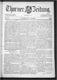 Thorner Zeitung 1889, Nr. 287