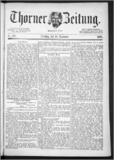 Thorner Zeitung 1889, Nr. 289