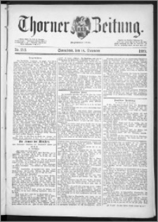 Thorner Zeitung 1889, Nr. 293