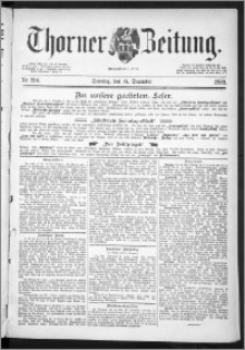 Thorner Zeitung 1889, Nr. 294 + Beilage