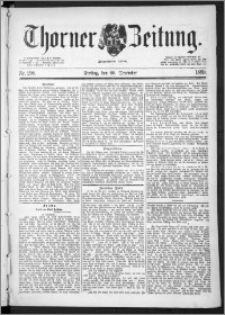 Thorner Zeitung 1889, Nr. 298