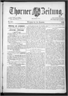 Thorner Zeitung 1889, Nr. 302 + Beilage