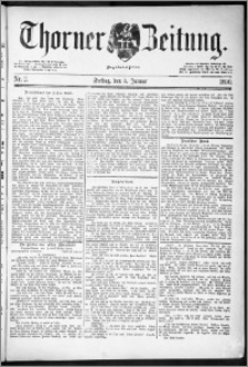 Thorner Zeitung 1890, Nr. 2