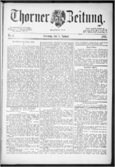 Thorner Zeitung 1890, Nr. 4