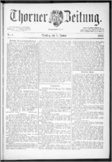 Thorner Zeitung 1890, Nr. 5