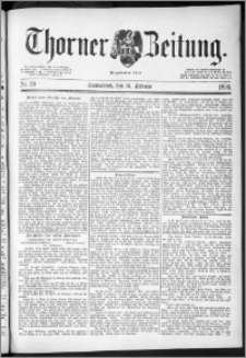 Thorner Zeitung 1890, Nr. 39
