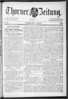 Thorner Zeitung 1890, Nr. 47