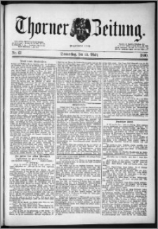 Thorner Zeitung 1890, Nr. 61