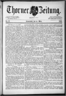 Thorner Zeitung 1890, Nr. 63