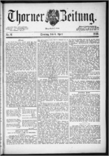 Thorner Zeitung 1890, Nr. 81 + Beilage