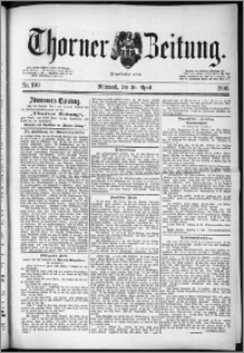Thorner Zeitung 1890, Nr. 100