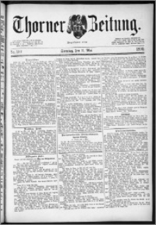 Thorner Zeitung 1890, Nr. 109 + Beilage