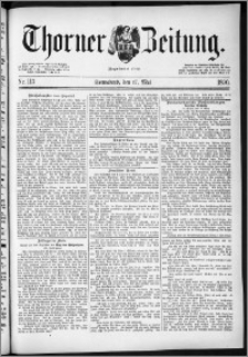 Thorner Zeitung 1890, Nr. 113