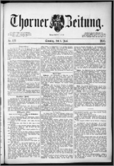 Thorner Zeitung 1890, Nr. 125 + Beilage
