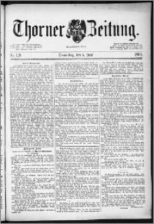 Thorner Zeitung 1890, Nr. 128