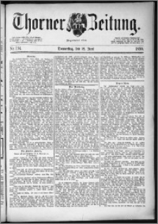 Thorner Zeitung 1890, Nr. 134 + Extra-Beilage