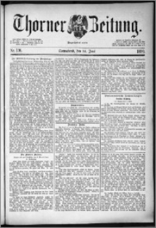 Thorner Zeitung 1890, Nr. 136
