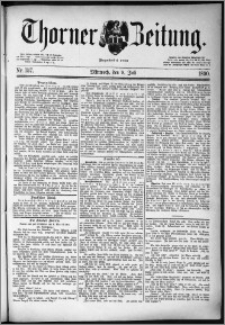 Thorner Zeitung 1890, Nr. 157
