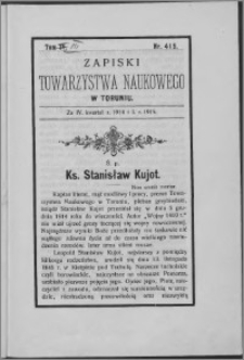 Zapiski Towarzystwa Naukowego w Toruniu, T. 3 nr 4/5, (1914/1915)