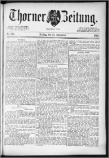 Thorner Zeitung 1890, Nr. 219 + Beilage