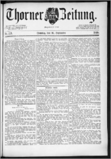 Thorner Zeitung 1890, Nr. 221 + Beilage