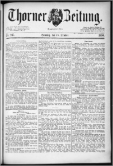 Thorner Zeitung 1890, Nr. 245 + Beilage