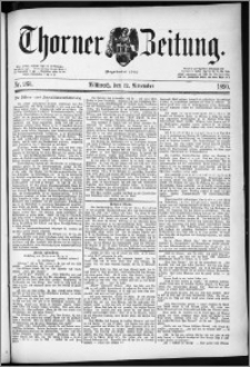 Thorner Zeitung 1890, Nr. 265