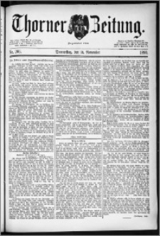 Thorner Zeitung 1890, Nr. 266 + Beilage