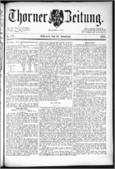 Thorner Zeitung 1890, Nr. 271