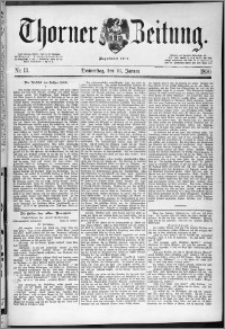 Thorner Zeitung 1890, Nr. 13