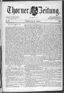 Thorner Zeitung 1890, Nr. 17