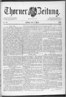 Thorner Zeitung 1890, Nr. 80