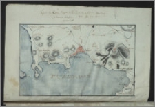 Charte der campi Phlegrei des Vesuvs und der umliegendum gegenden aus Hamiltons Beobechtungen der Vulkane Italiens und am Rheim