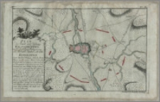 Plan der Stadt und Vestung Wolfenbüttel nebst derselben Belagerung im Monath October A[nn]o 1761