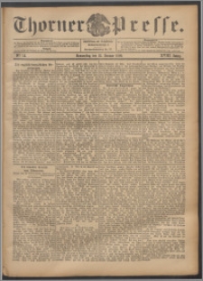 Thorner Presse 1900, Jg. XVIII, Nr. 14 + Beilage