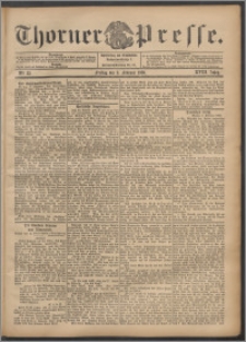Thorner Presse 1900, Jg. XVIII, Nr. 33 + Beilage, Extrablatt