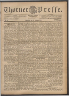 Thorner Presse 1900, Jg. XVIII, Nr. 34 + Beilage