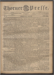 Thorner Presse 1900, Jg. XVIII, Nr. 98 + Beilage