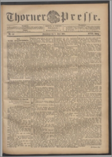 Thorner Presse 1900, Jg. XVIII, Nr. 127 + Beilage