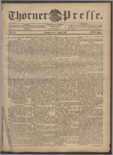 Thorner Presse 1900, Jg. XVIII, Nr. 181 + Beilage