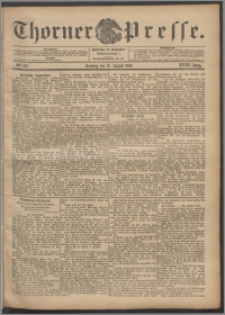 Thorner Presse 1900, Jg. XVIII, Nr. 187 + Beilage