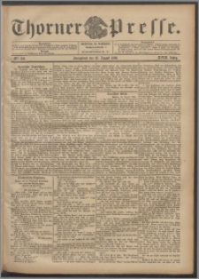 Thorner Presse 1900, Jg. XVIII, Nr. 192 + Beilage