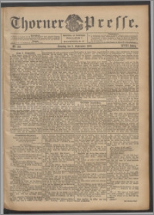 Thorner Presse 1900, Jg. XVIII, Nr. 205 + 1. Beilage, 2. Beilage