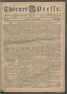 Thorner Presse 1900, Jg. XVIII, Nr. 206 + Beilage