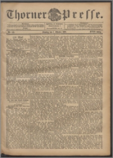 Thorner Presse 1900, Jg. XVIII, Nr. 235 + 1. Beilage, 2. Beilage