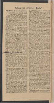 Thorner Presse: 4 Klasse 203. Königl. Preuß. Lotterie 7 November 1900